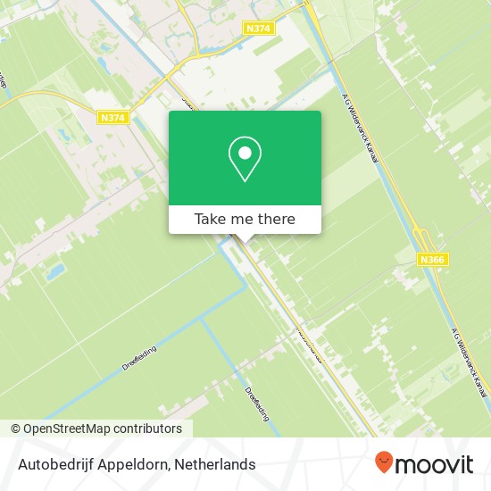 Autobedrijf Appeldorn, Schoolstraat 105 map