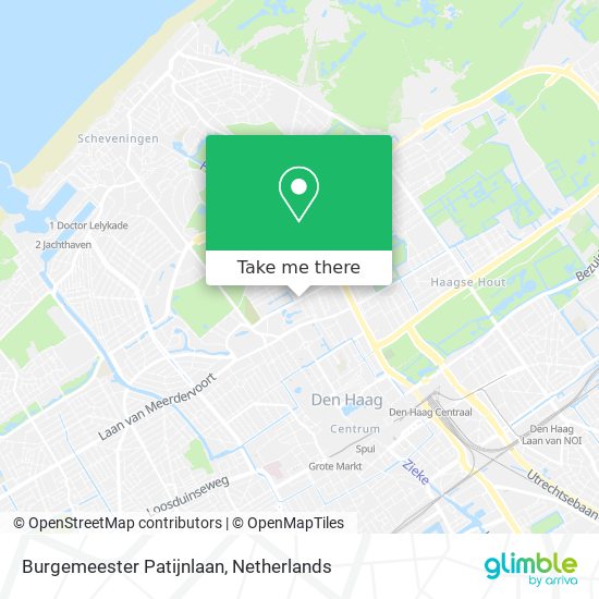 Burgemeester Patijnlaan map