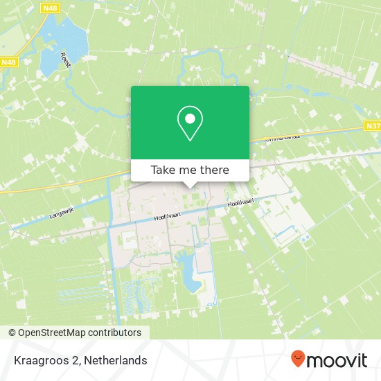 Kraagroos 2, 7701 NE Dedemsvaart map