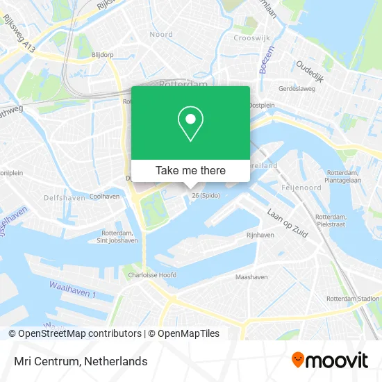 Mri Centrum map