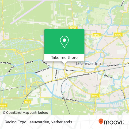 Racing Expo Leeuwarden, Heliconweg 52 map