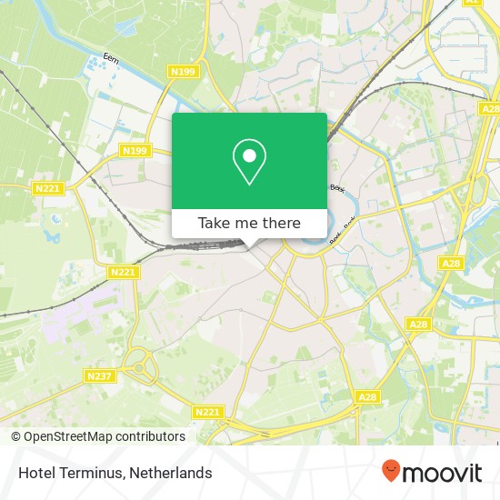 Hotel Terminus, Stationsstraat 42A / B map