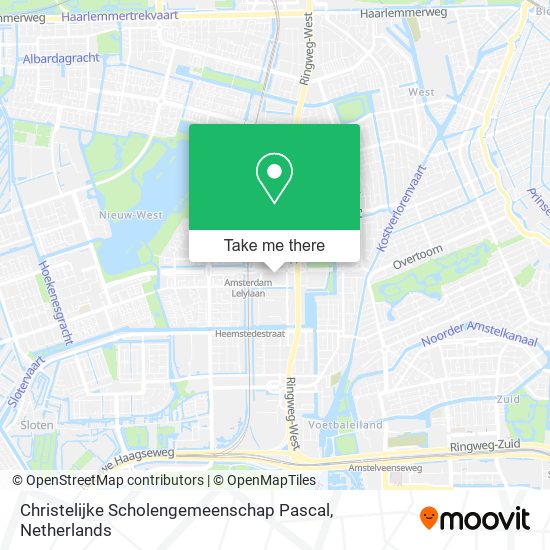 Christelijke Scholengemeenschap Pascal map