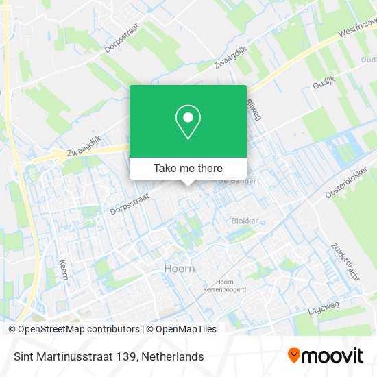 Sint Martinusstraat 139 map