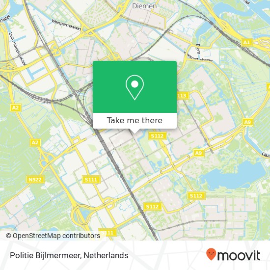 Politie Bijlmermeer map