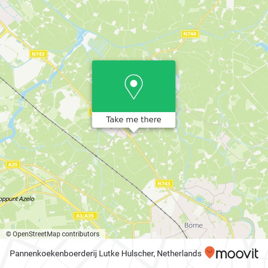 Pannenkoekenboerderij Lutke Hulscher, Hertmerweg 45A map