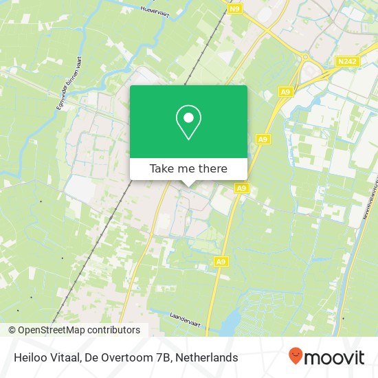 Heiloo Vitaal, De Overtoom 7B map