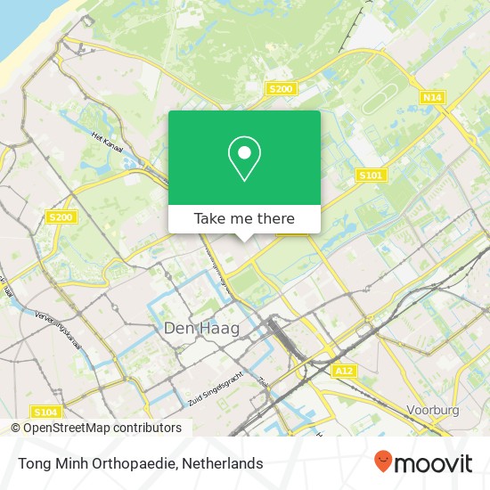 Tong Minh Orthopaedie, Weissenbruchstraat 41 Karte