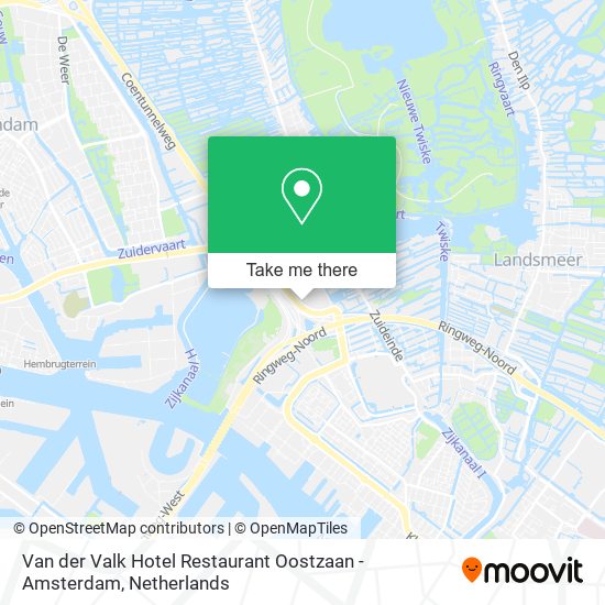 Van der Valk Hotel Restaurant Oostzaan - Amsterdam map