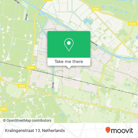 Kralingenstraat 13, 5045 NW Tilburg map