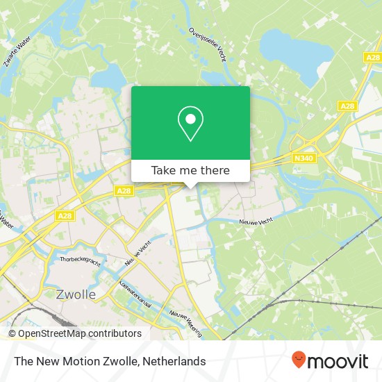 The New Motion Zwolle Karte