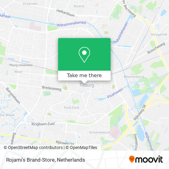 Rojami's Brand-Store map