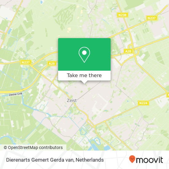 Dierenarts Gemert Gerda van, Joost van den Vondellaan 35 map