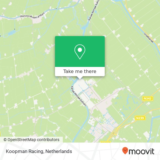 Koopman Racing, Zandruiter 13 Karte