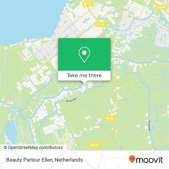Beauty Parlour Ellen, Nieuwveens Jaagpad 85 map