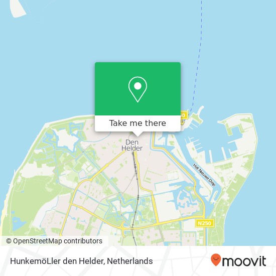 HunkemöLler den Helder, Spoorstraat 21 map