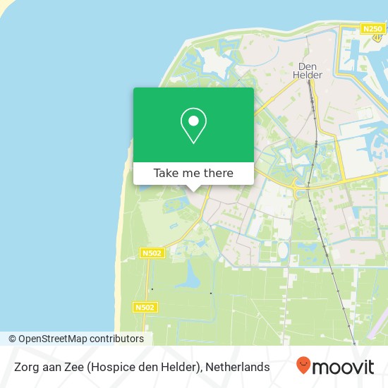 Zorg aan Zee (Hospice den Helder), Duinroosstraat 170 map