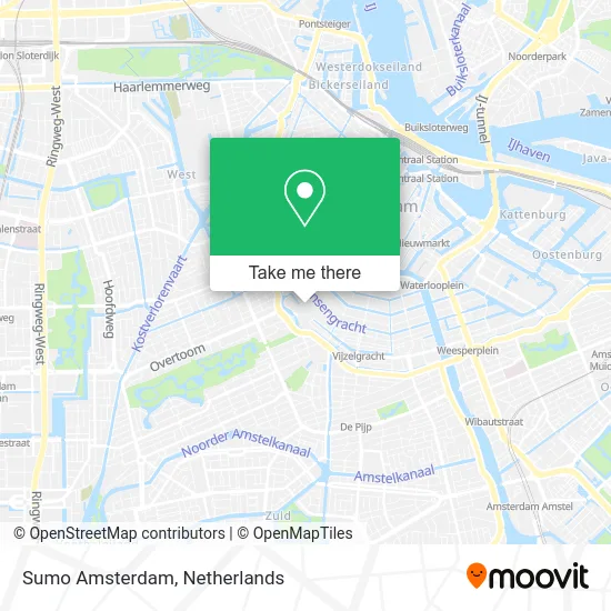 Sumo Amsterdam map