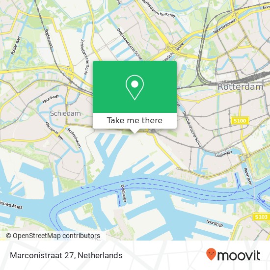 Marconistraat 27, 3029 AE Rotterdam Karte