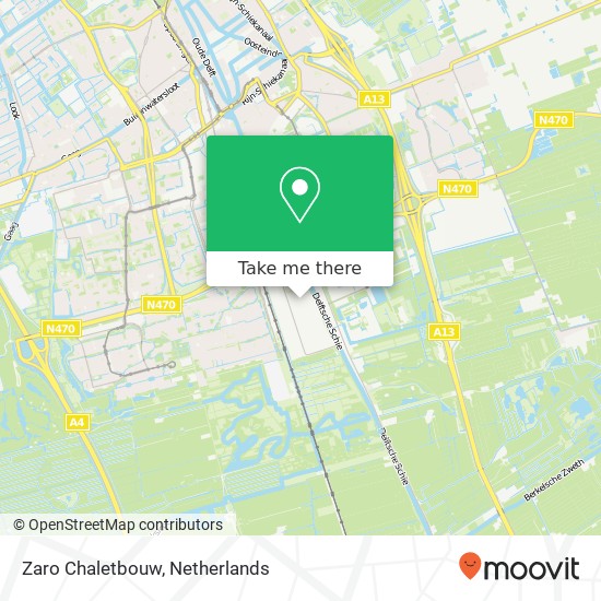 Zaro Chaletbouw map