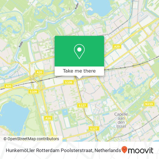 HunkemöLler Rotterdam Poolsterstraat, Poolsterstraat 65 map