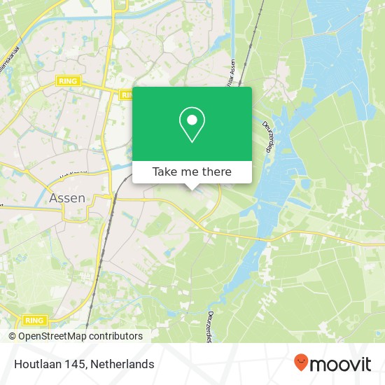 Houtlaan 145, 9403 EZ Assen map