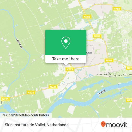 Skin Institute de Vallei, Marijkeweg 24 Karte