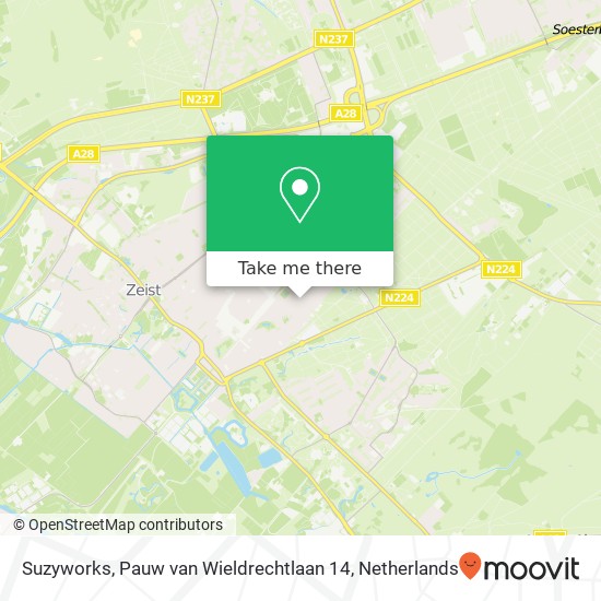 Suzyworks, Pauw van Wieldrechtlaan 14 map