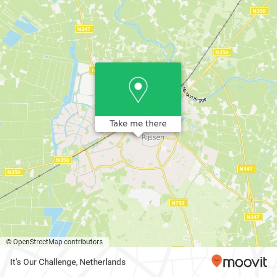 It's Our Challenge, Haarstraat 71A map