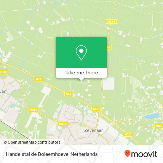 Handelstal de Boleemhoeve, Boleemweg 6 map