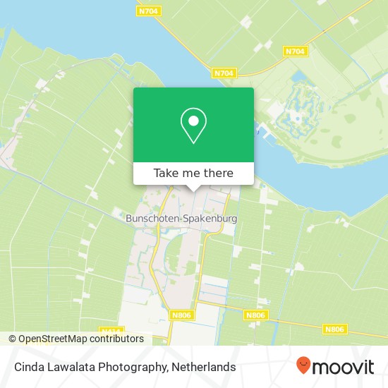 Cinda Lawalata Photography, Molenstraat 62 map