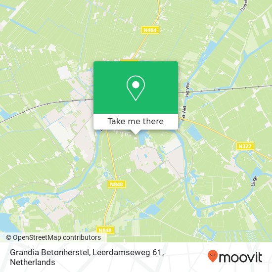 Grandia Betonherstel, Leerdamseweg 61 map