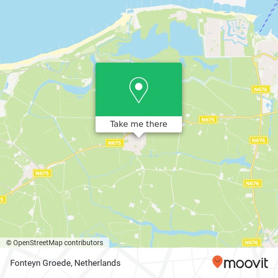 Fonteyn Groede, Markt 11 map