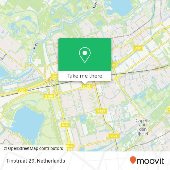 Tinstraat 29, Tinstraat 29, 3067 GP Rotterdam, Nederland Karte