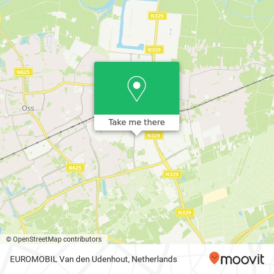 EUROMOBIL Van den Udenhout, Kantsingel 22 Karte