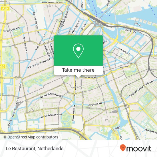 Le Restaurant, Frans Halsstraat 26H map