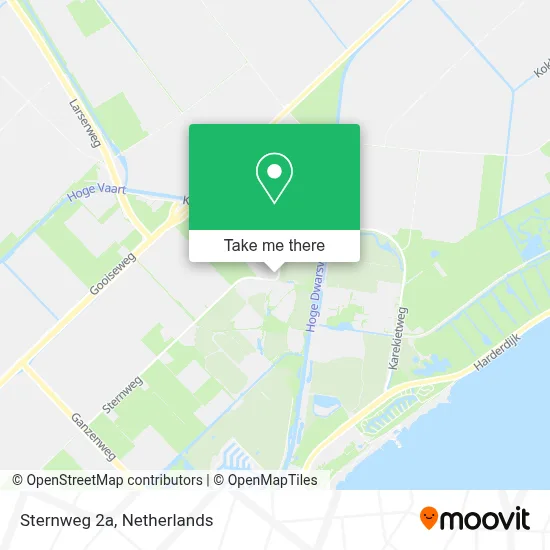 Sternweg 2a, 3898 LJ Zeewolde map