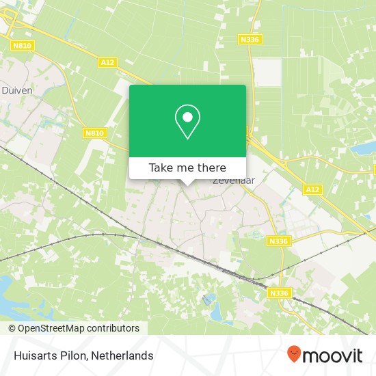 Huisarts Pilon, Zonegge 2402B map