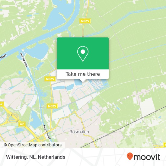 Wittering. NL, Deltalaan 140 map