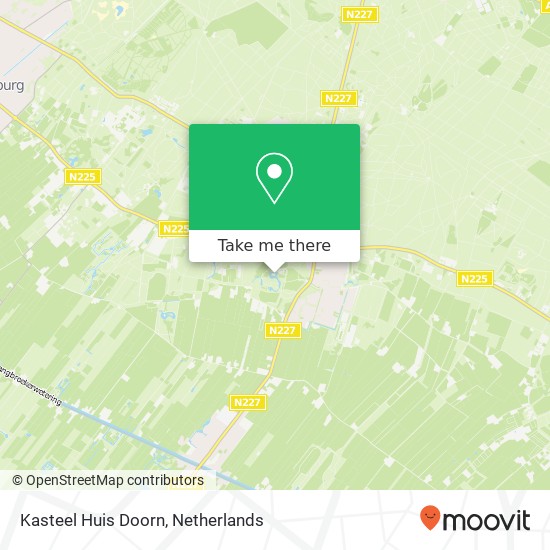 Kasteel Huis Doorn Karte