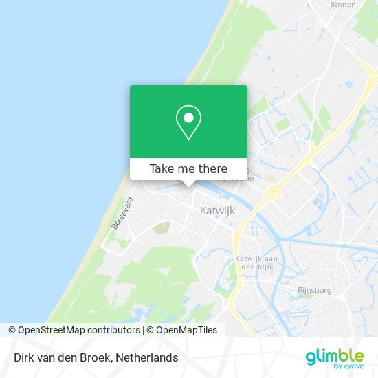 Dirk van den Broek map