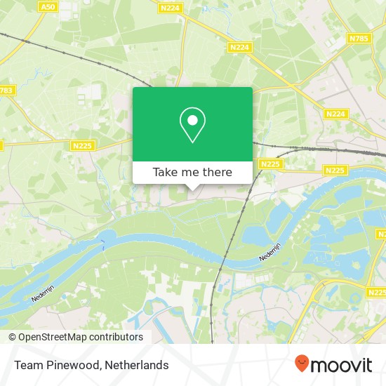 Team Pinewood, Kerkeland map