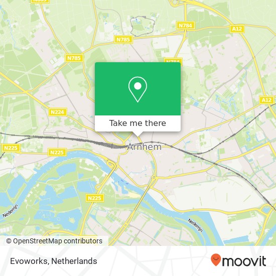 Evoworks, Apeldoornseweg 31 map