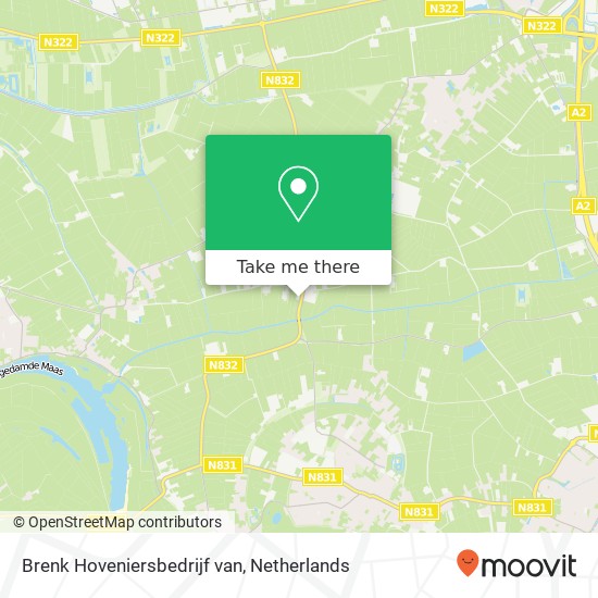 Brenk Hoveniersbedrijf van, Walderweg 1 map