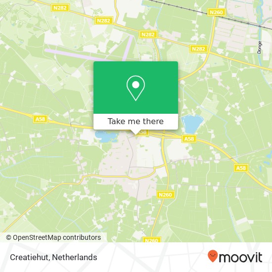 Creatiehut, Nerhovensestraat 34 map