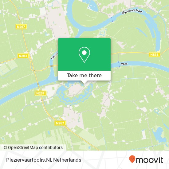 Pleziervaartpolis.Nl, Scheepswerf 1 Karte