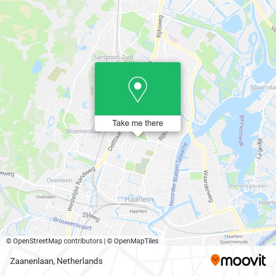 Zaanenlaan map