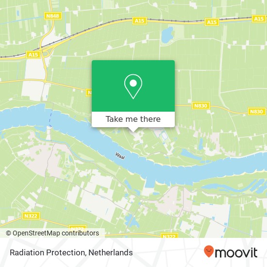 Radiation Protection, Waaldijk 67 map