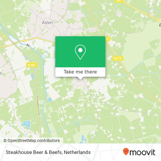 Steakhouse Beer & Beefs, Vorstermansplein 24 map