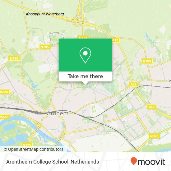 Arentheem College School, Thomas A. Kempislaan 25 map